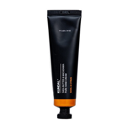 Крем для рук Shea Butter & Macadamia Pure Hand Cream Basil & Citrus Kundal 50 мл Вінниця - фото 1