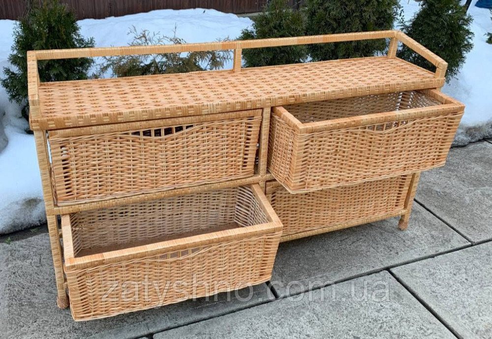 Комод плетеный с шухлядами Киев - изображение 10