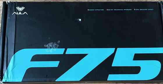 Клавіатура AULA F75 механіка, бездротова ігрова Клавіатура. Київ