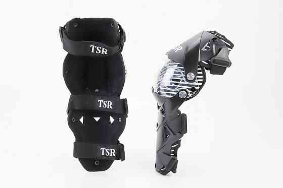 Наколінники захисні (коліно+гомілка) к-кт 2шт, Чорно-Білі Київ