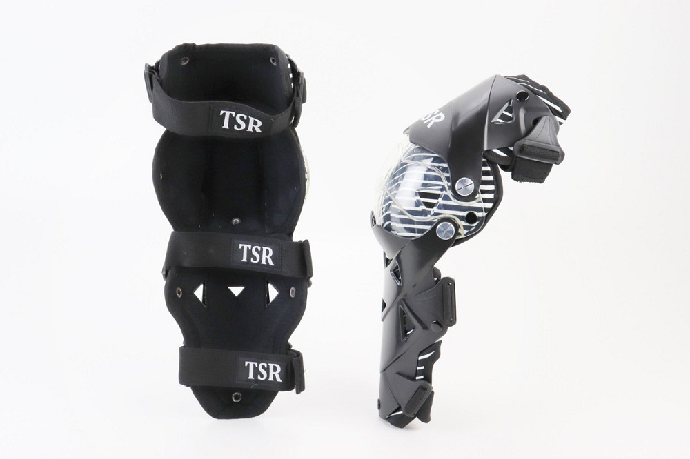 Наколінники захисні (коліно+гомілка) к-кт 2шт, Чорно-Білі Київ - фото 2