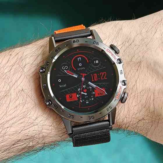 Розумний наукові годинник Smart Delta K52 Orange Black (3 ремінці) Вінниця