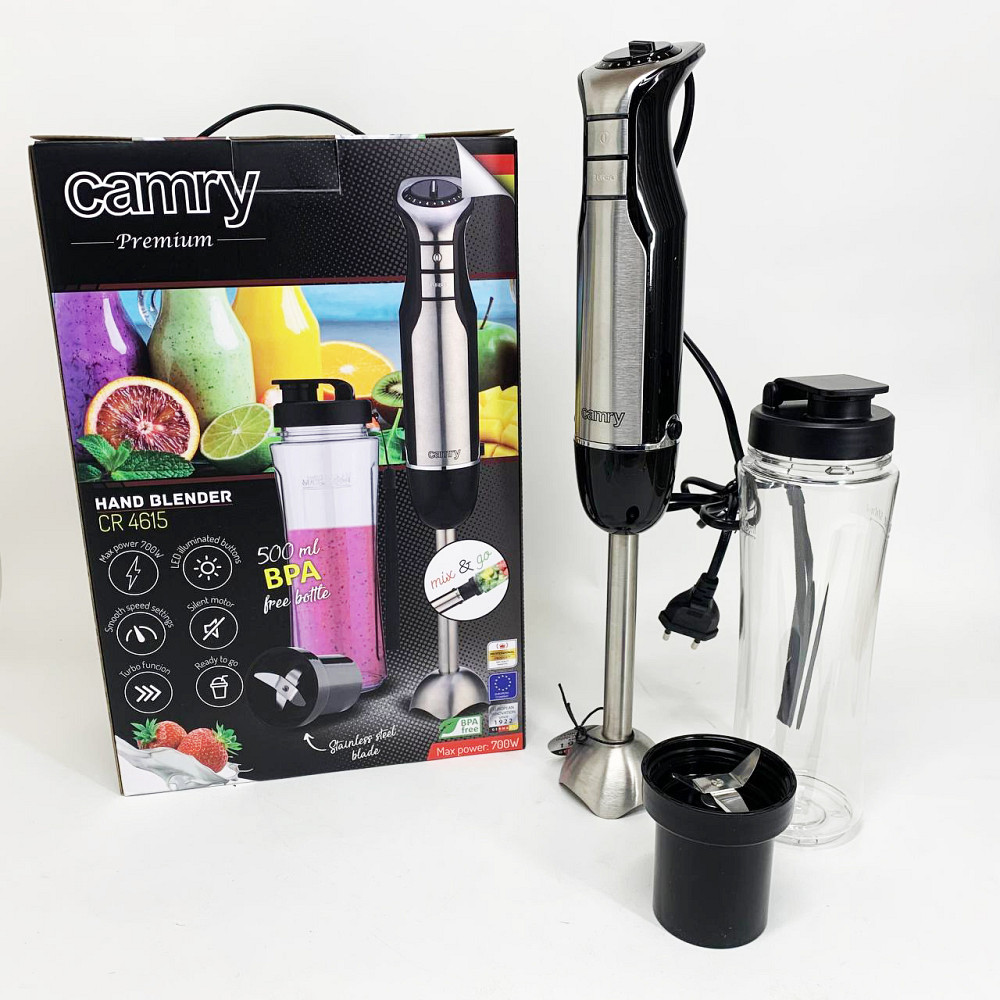 Блендер подрібнювач для коктейлів Camry CR 4615 700Вт Блендер для дитячого пюре дому PI-56 Львів - фото 3