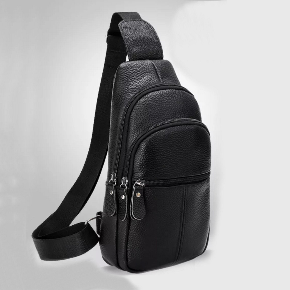 Сумка кросс-боди гладкая, Мужская плечевая сумка слинг, Мужские сумки через плечо YP-91 Львов - изображение 13