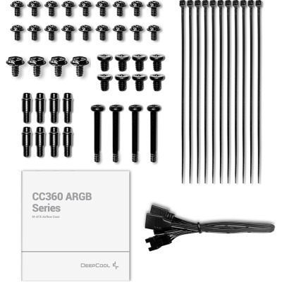 Корпус Deepcool CC360 WH ARGB (R-CC360-WHAPM3-G-1) Вінниця - фото 6
