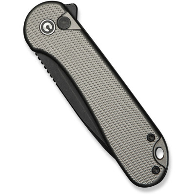 Нож Civivi Button Lock Elementum II, Grey Aluminum, Darkwash (C18062PD-1) Винница - изображение 6