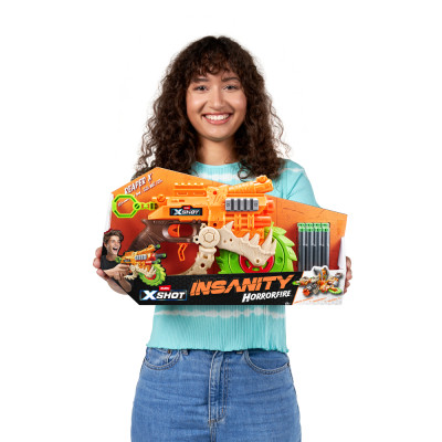 Игрушечное оружие Zuru Бластер X-Shot Insanity horrorfire Reaper-x (36730) Винница - изображение 8
