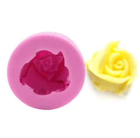 Молд силиконовый Роза 58м розовый Киев