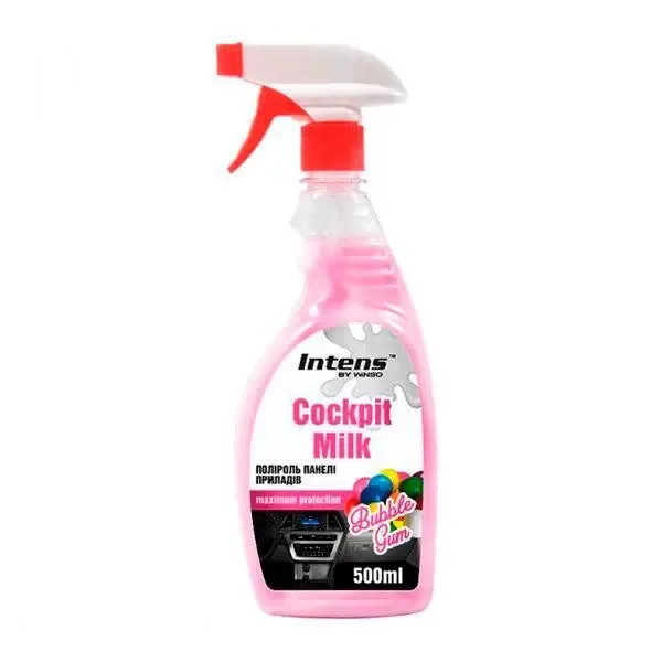 Поліроль-молочко WINSO Cockpit Milk Intense Bubble Gum 500 мл – догляд і аромат у кожному русі Ковель - фото 1