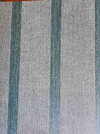 Обои виниловые на флизелине Marburg 31826 New modern полосы широкие узкие зеленые хаки Киев