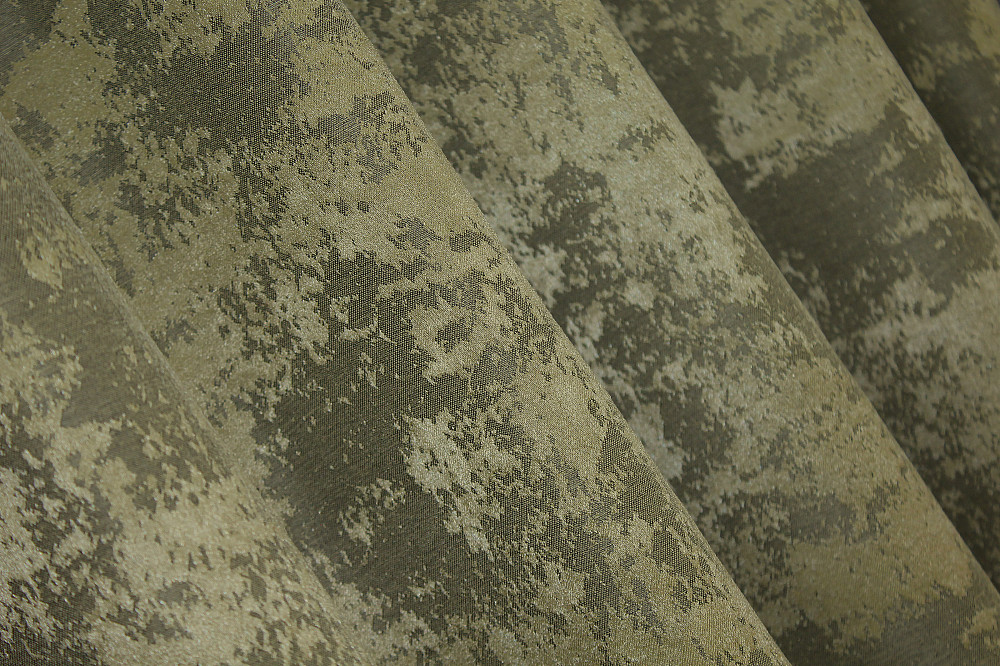 Комплект коротких штор VR-Textil Жаккард Sultan YL № 1213ш Оливковый 130х170 см 2 шт (35-0053) Киев - изображение 8