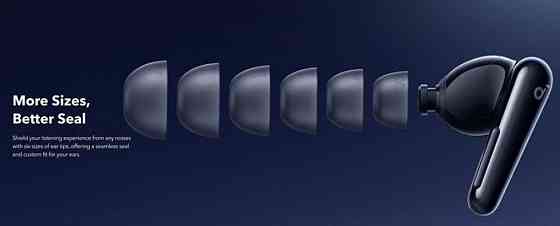 Нові запаковані Навушники Soundcore Anker Sound Core Liberty 4 pro чорні. Киев