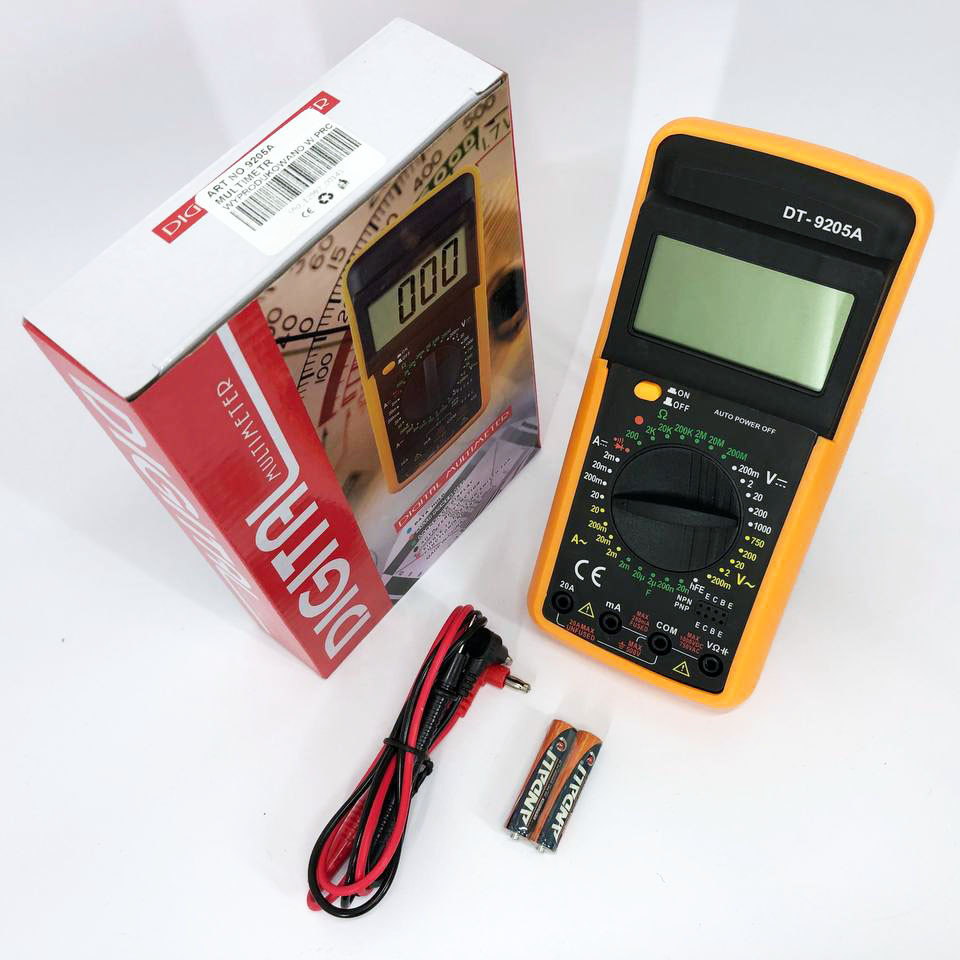 Электронный тестер напряжения Digital Multimeter DT9205A, Мультиметр для диагностики электропроводки DY-76 Львов - изображение 4