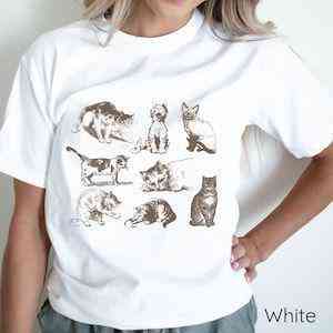 Футболка женская с принтом  46 Белая 2664084965 Днепр