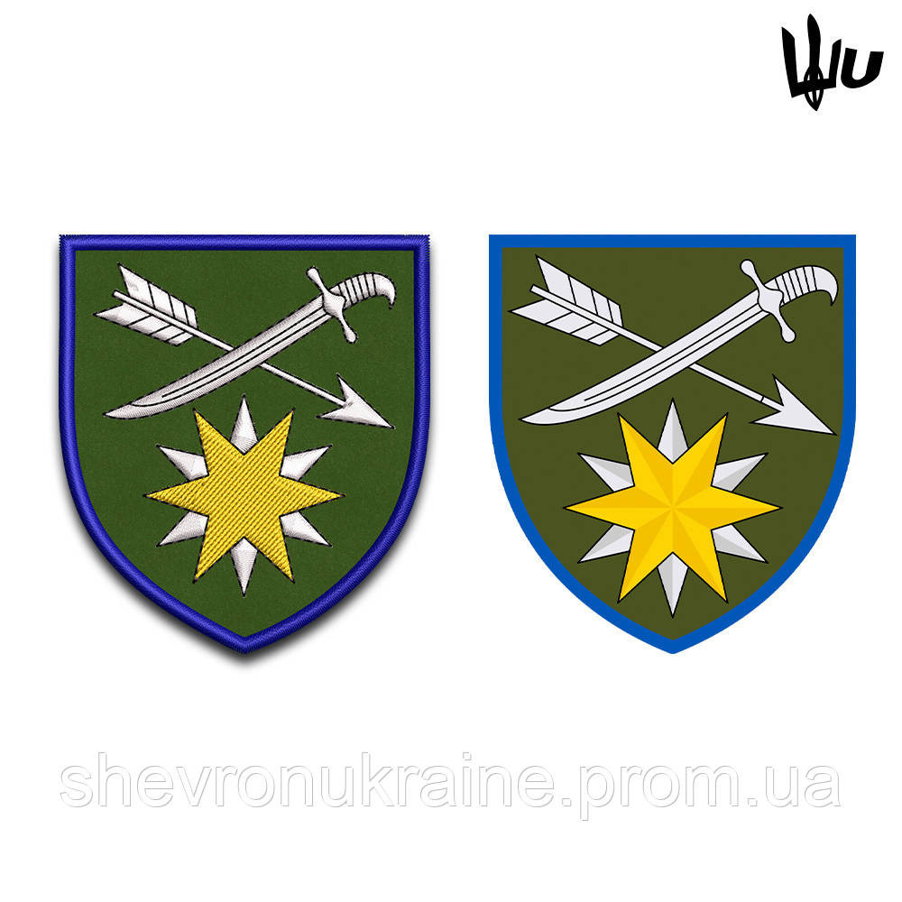 Шеврон під замовлення 66 механізована бригада (Термін виготовлення 3-5 днів. На липучці) Розмір 8x7см Київ - фото 2