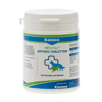 Таблетки для животных Canina Petvital Arthro-Tabl для суставов 180 шт (4027565723027) Винница - изображение 1