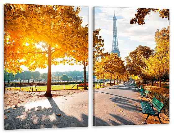 Модульная картина в гостиную / спальню   Париж  TLV-2_069 120х170 см Київ