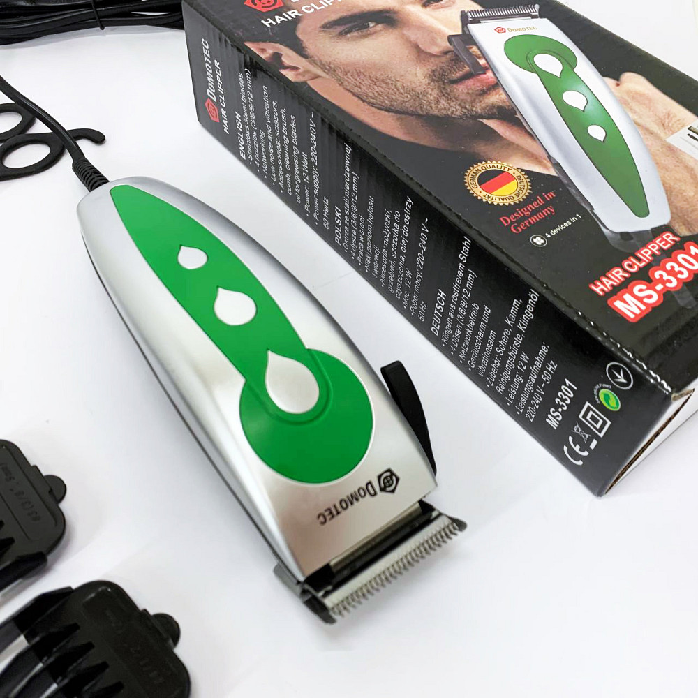 Практичная машинка для стрижки волос Domotec, Сетевая машинка для стрижки головы Триммер висков HM-80 Львов - изображение 4