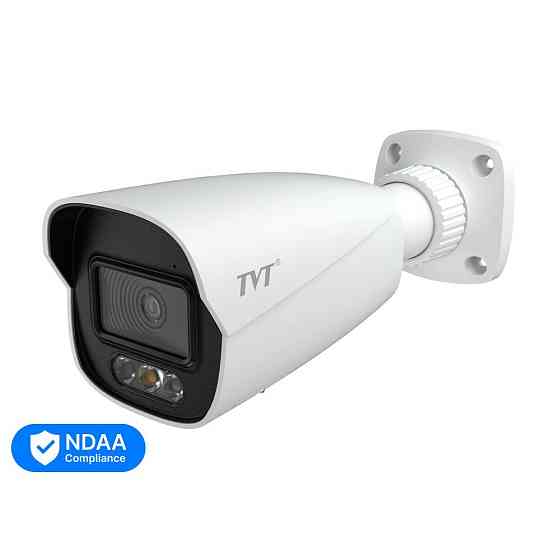 IP-відеокамера 8Mp TVT TD-9482S4-C(D/PE/AW3) White f=2.8mm, ІЧ+LED-підсвічування, з мікрофоном (77-00412) Киев