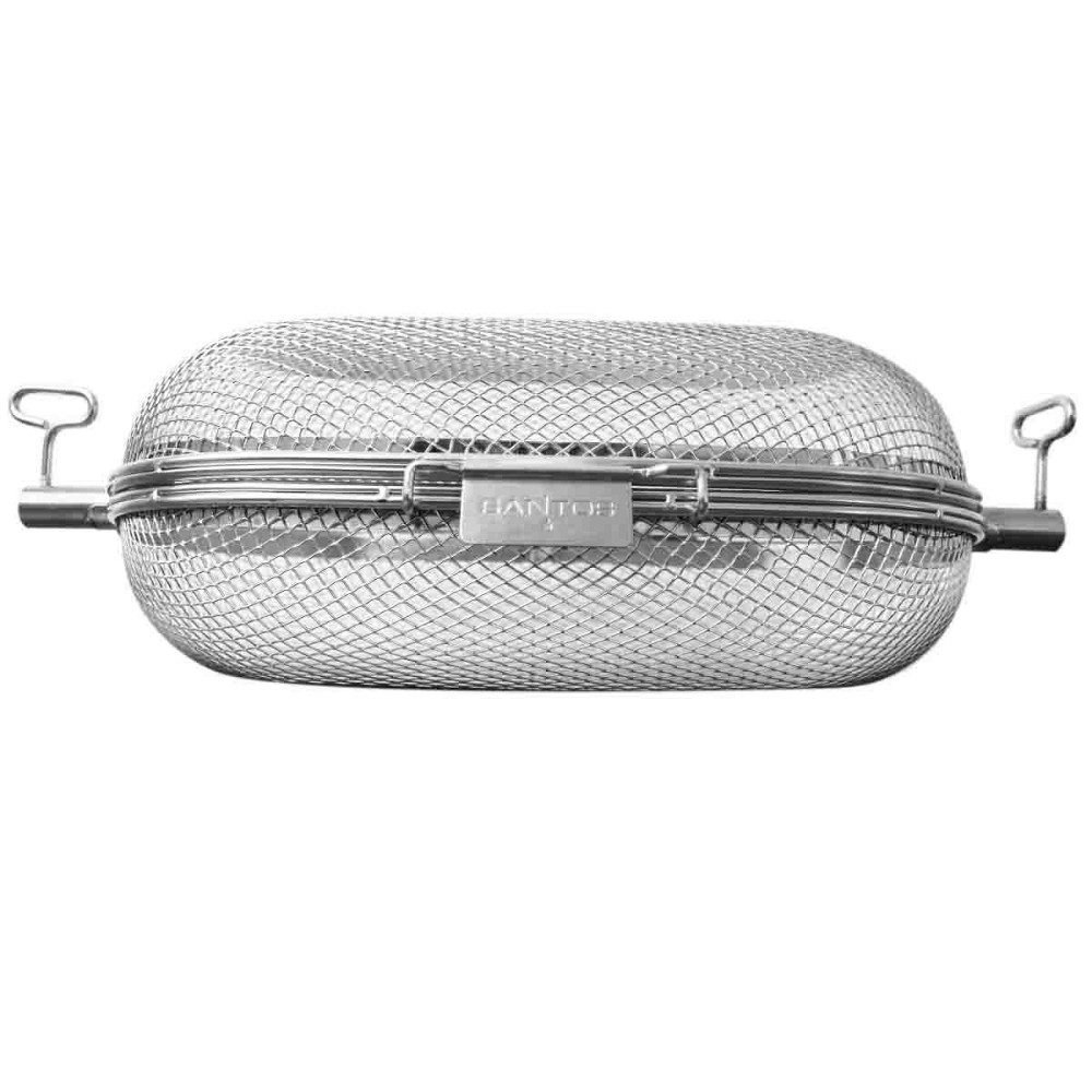 Корзина-сетка для вертела (вертелла) SANTOS, для гриля, круглая, нержавеющая сталь 900020 Код: 010970 Ровно - изображение 1