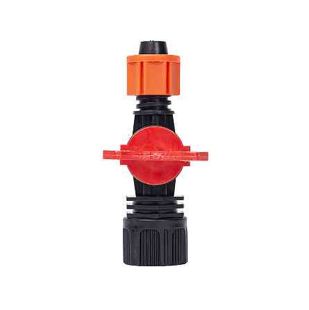 Кран для крапельної стрічки Ø16 мм в/р 3/4" FLORA (5079634) Київ