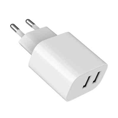 Зарядное устройство Gembird 2 USB-A 5V/2.4A (12W) white (TA-UC-2A12-01) Винница