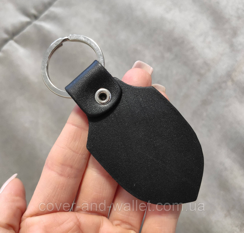 Кожаный брелок для ключей ДСНС Киев - изображение 3