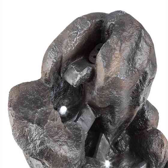 Каскадный солнечный фонтан Felsquell с питанием от батареи Солнечная панель 2 кВт 3 светодиода (Германия, Ровно