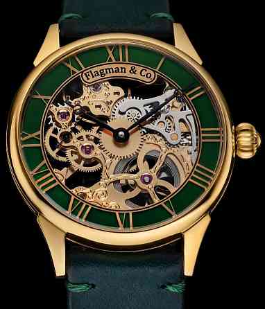 Механічні наручні ексклюзивні годинники скелетон чоловічі на подарунок. Київ