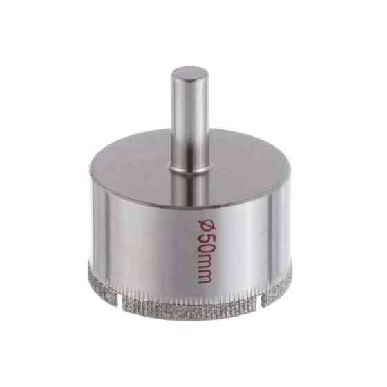 Свердло алмазне трубчасте по склу та кераміці, 50 мм INTERTOOL SD-0368 Київ