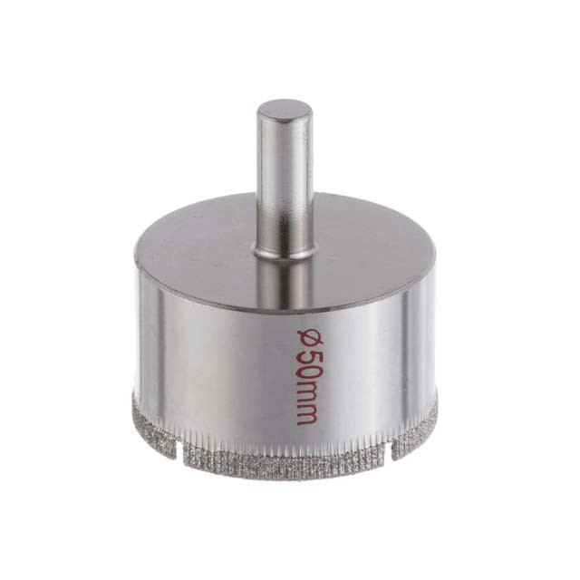 Свердло алмазне трубчасте по склу та кераміці, 50 мм INTERTOOL SD-0368 Київ - фото 2