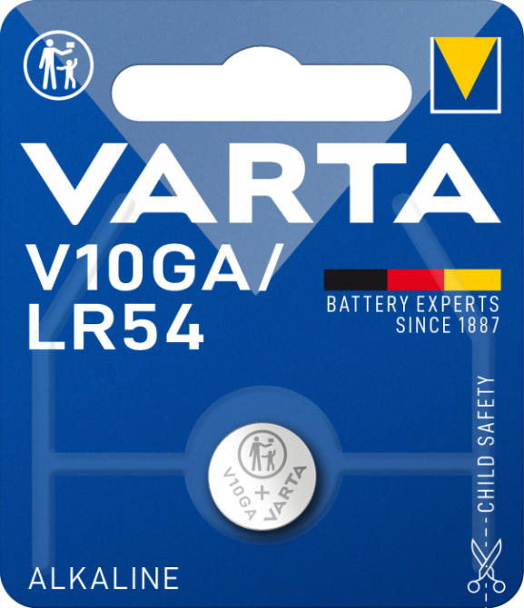 Батарейка таблетка VARTA V 10 GA блістер 1 шт. Рівне - фото 1