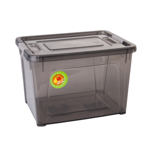 Контейнер 1,2 л коричневий прозорий/какао Smart Box Алеана Житомир - фото 1