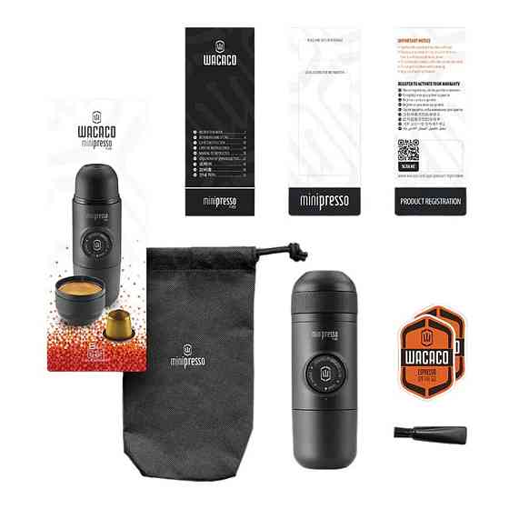 Портативна еспресо-кавоварка Wacaco Minipresso NS Ровно