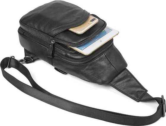 Сумка чоловіча Чорна (Vintage) Київ