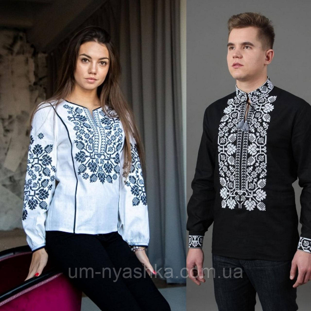 Жіноча вишиванка натуральна "Владана чорна" р.S-XXL Кривий Ріг - фото 9