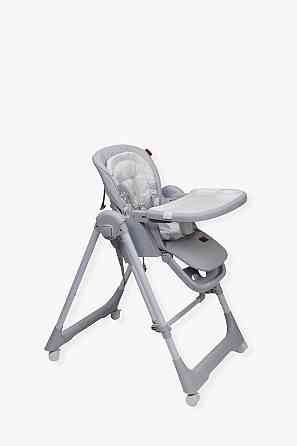 Стілець-гойдалка для годування дитини 2 в 1 VELANO Nomi, light grey Київ