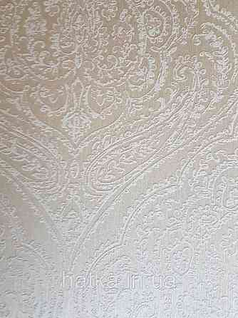 Текстильні шпалери на флізеліновій основі Cador Rasch Textil 086750 вензелі бежево-рожеві Київ