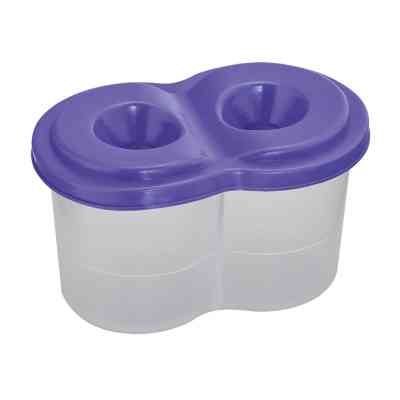 Стакан-непроливайка ZiBi с двумя отверстиями, фиолетовый (ZB.6901-07) Винница