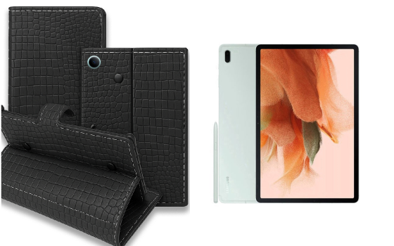 Книга-трансформер для планшета Samsung Galaxy Tab S5E (2019), цвет Black Krokodil Black Киев