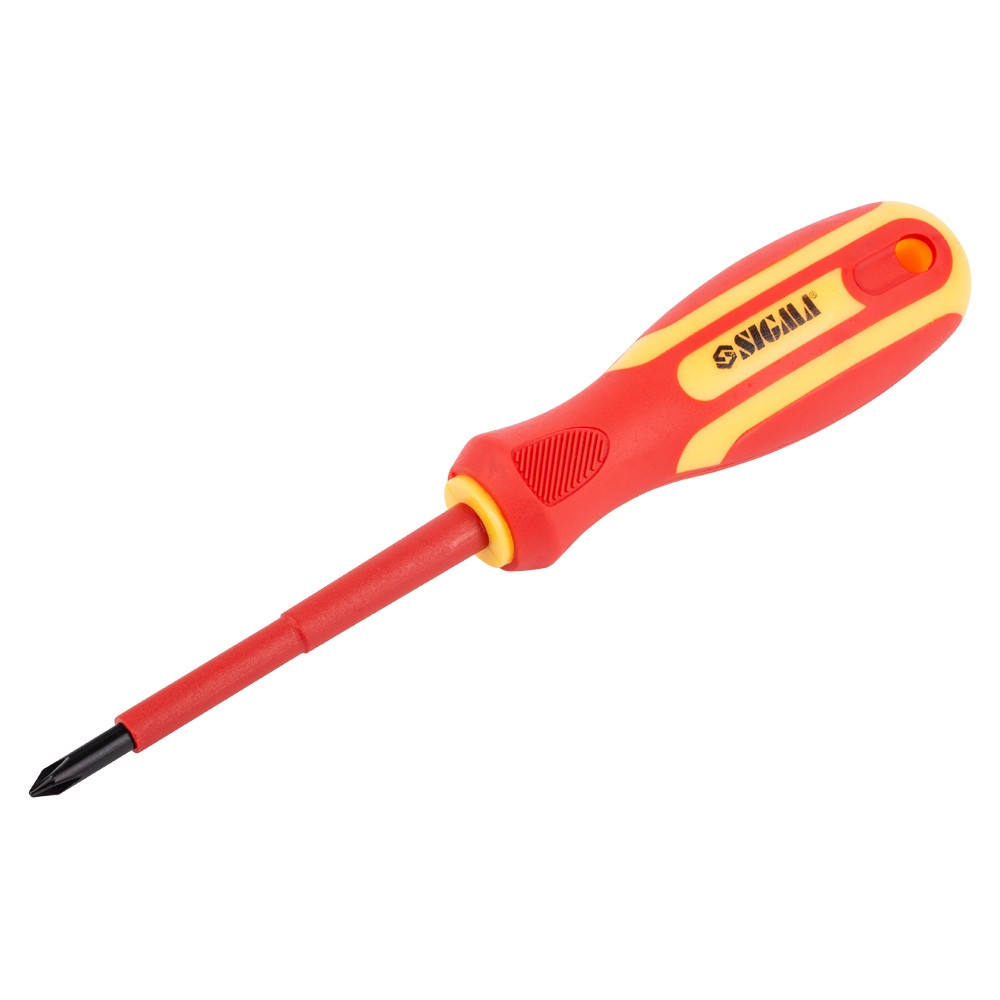 Набор отверток диэлектрических 5шт + отвертка-индикатор 250В CrV SIGMA (4001071) Ровно - изображение 6