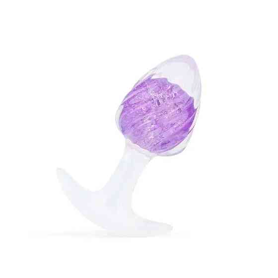 Анальная пробка Liebe Seele Icecream-shaped Crystal Anal Plug - Purple Medium Sex Aura Киев