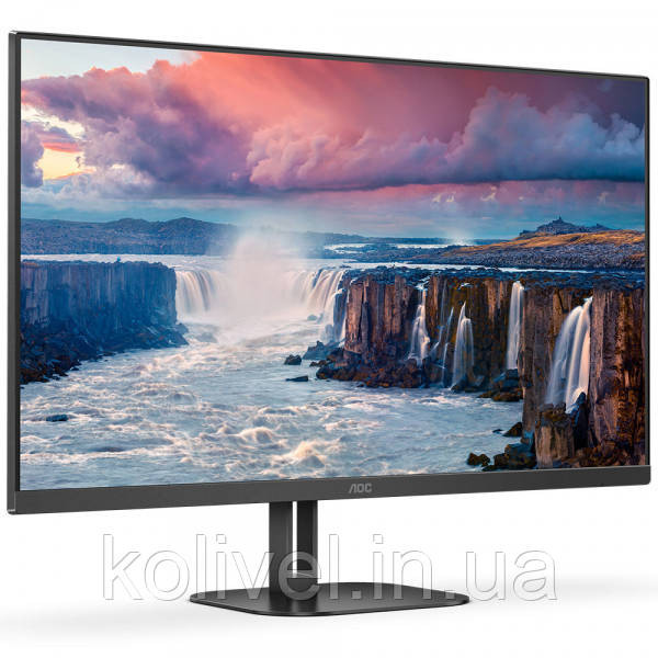 TFT 23.8" AOC 24V5CE/BK, FHD, IPS, 119% sRGB, 75Гц, 1 мс, HDMI, USB-C, USB-hub, кол, чорній (24V5CE/BK) Київ - фото 2