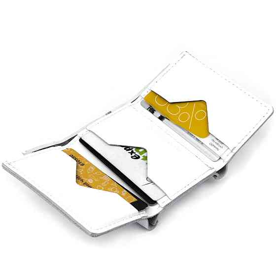 Жіноче шкіряне портмоне GRANDE PELLE 11367 Білий Київ