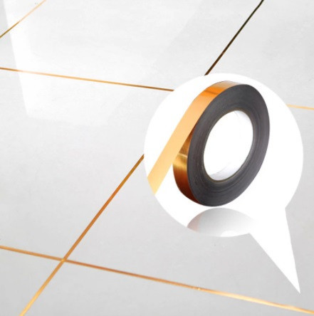 Лента для швов на плитке 50 м на 5 мм золотистый Киев - изображение 1