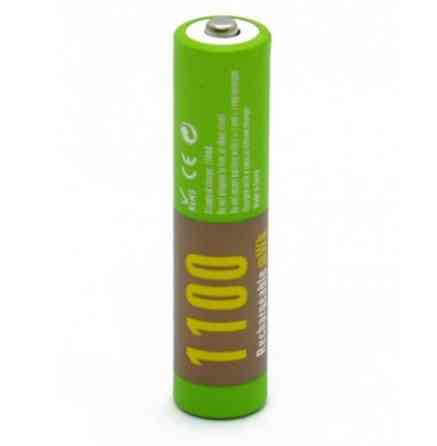 Акумулятор Soshine Li-ion R03 730mAh AAA 10440 USB 1.5V (Зелений) Вінниця
