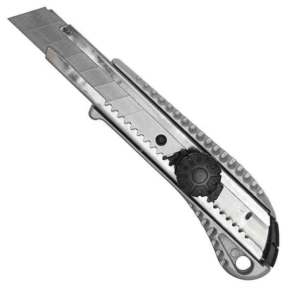 Grad Нож сегментный лезвие 18мм корпус металлический винтовой замок GRAD (8215275) Коломия