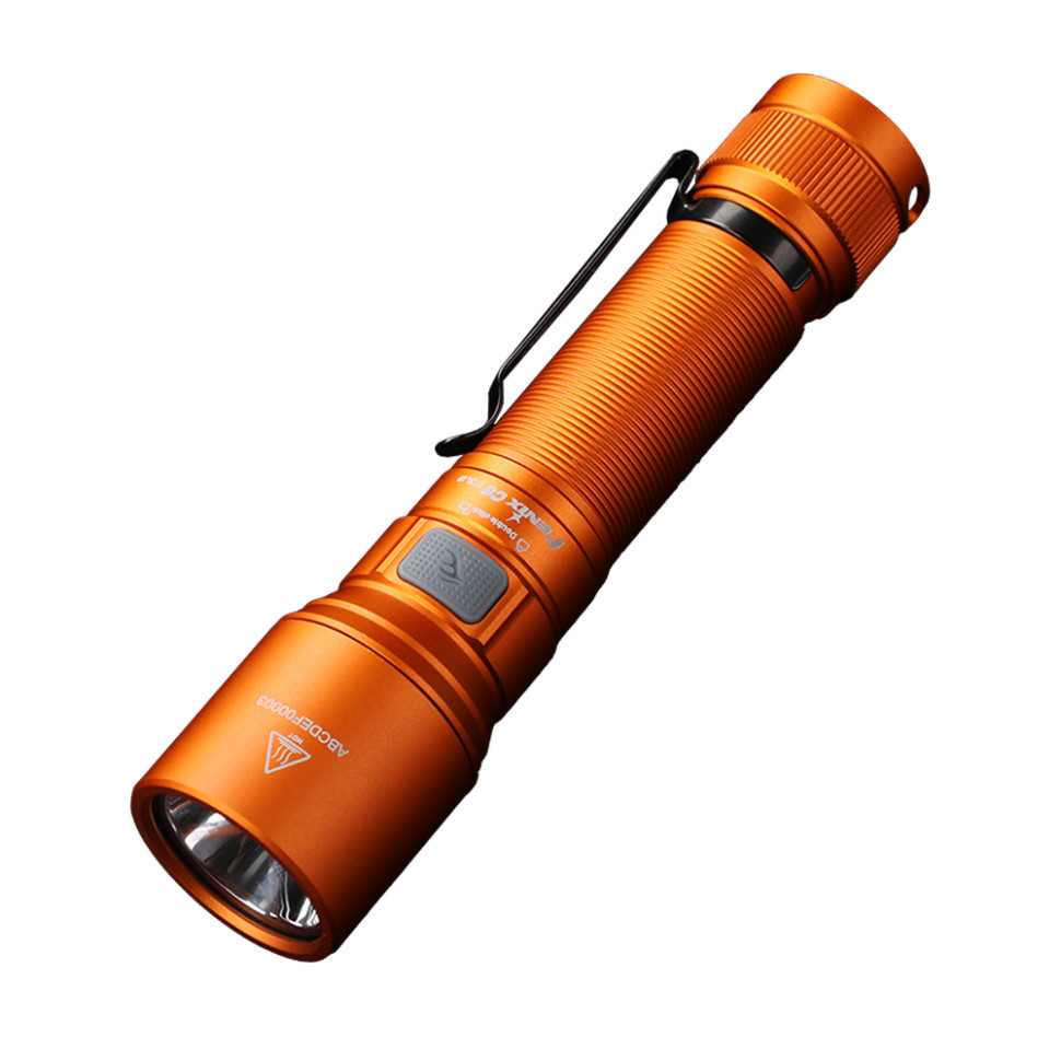 Фонарь ручной Fenix C6V3.0 оранжевый | Лимитированная серия Киев - изображение 1
