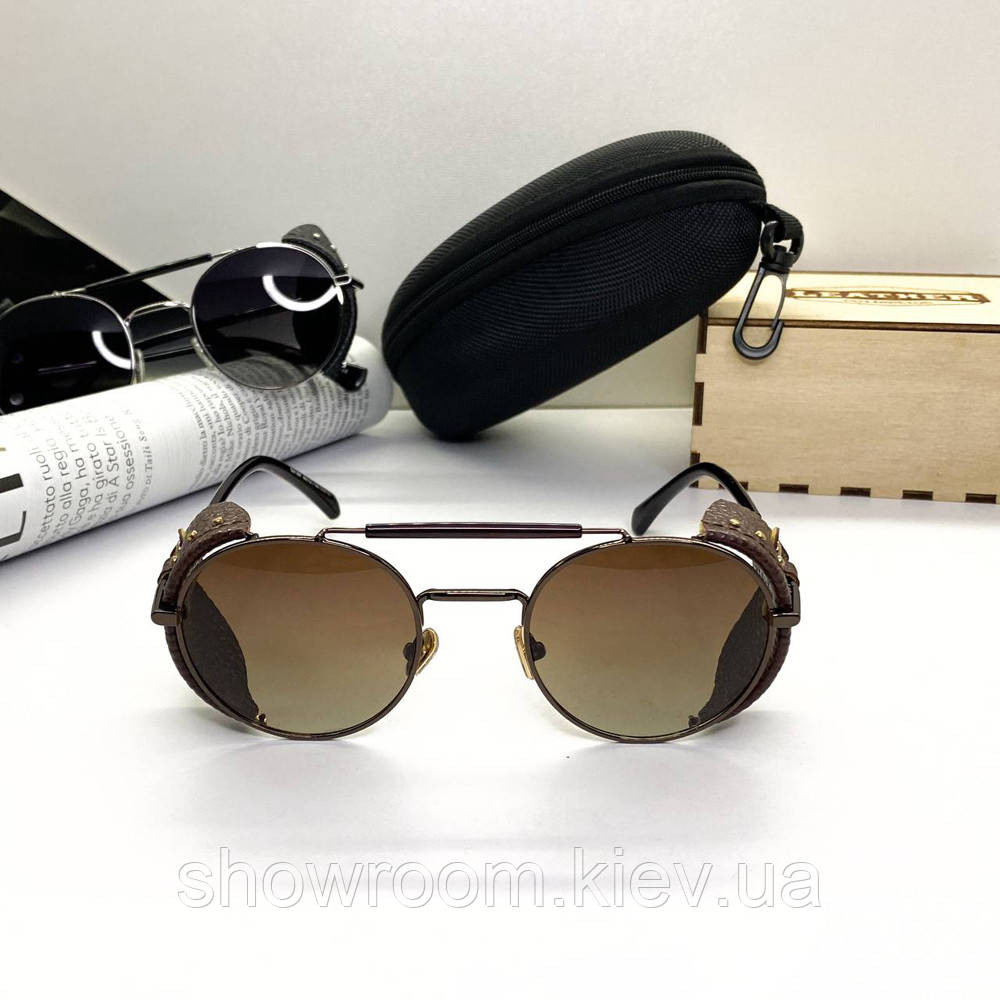 Чоловічі сонцезахисні окуляри з поляризацією Polarized (97313) brown Київ - фото 2