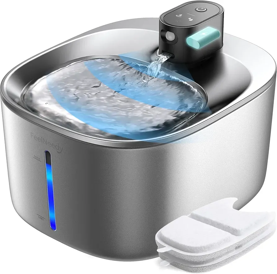 Портативна поїлка фонтан для тварин FEELNEEDY YPD-C004 4л Луцьк - фото 1